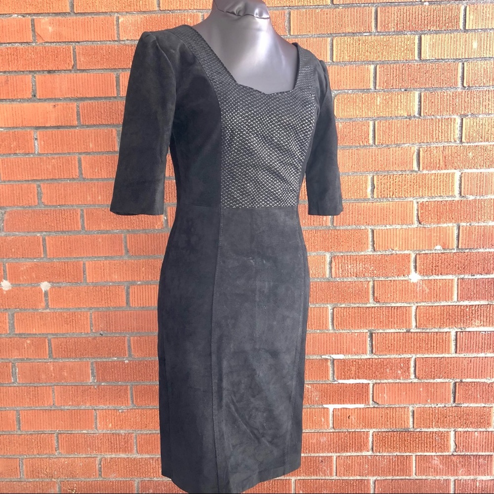 Suede Leather Dress 😍